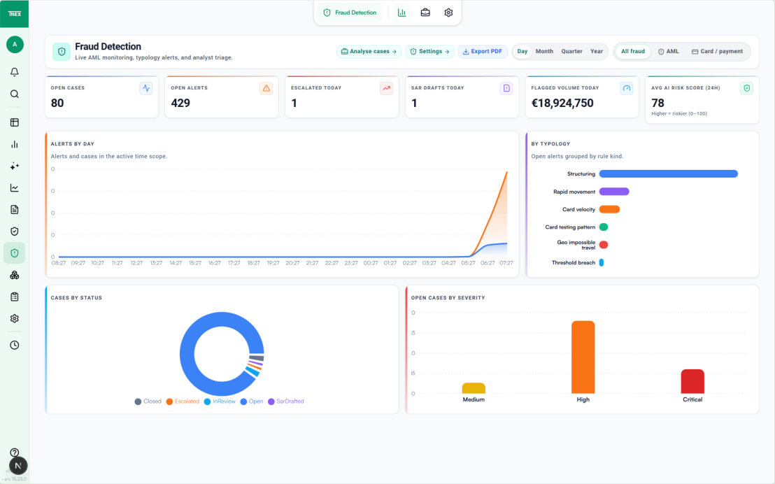 T-NEX Fraud Detection: Lagebild eingrenzen
